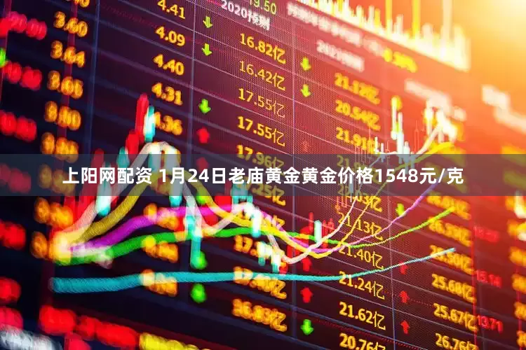 上阳网配资 1月24日老庙黄金黄金价格1548元/克